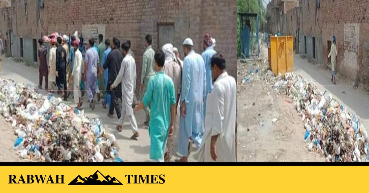 چنیوٹ کے قبرستان میں گندگی غلاظت کے ٍڈھیر