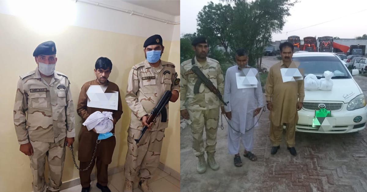 چنیوٹ میں اینٹی نارکوٹکس فورس کی کاروائی