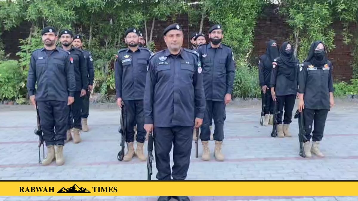 چنیوٹ: پولیس لائن میں جنرل پریڈ کا انعقاد