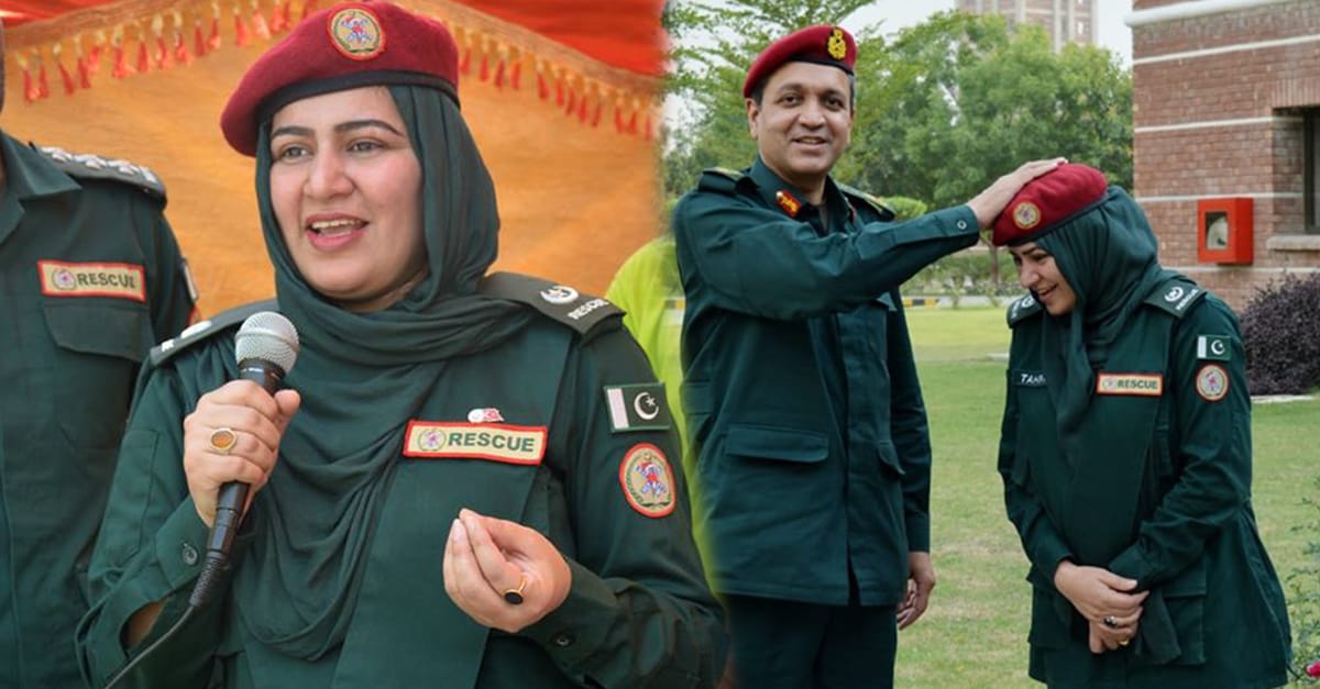 ڈسٹرکٹ ایمرجنسی آفیسرچنیوٹ میڈم طاہرہ سال 2018 کی بہترین آفیسرقرار