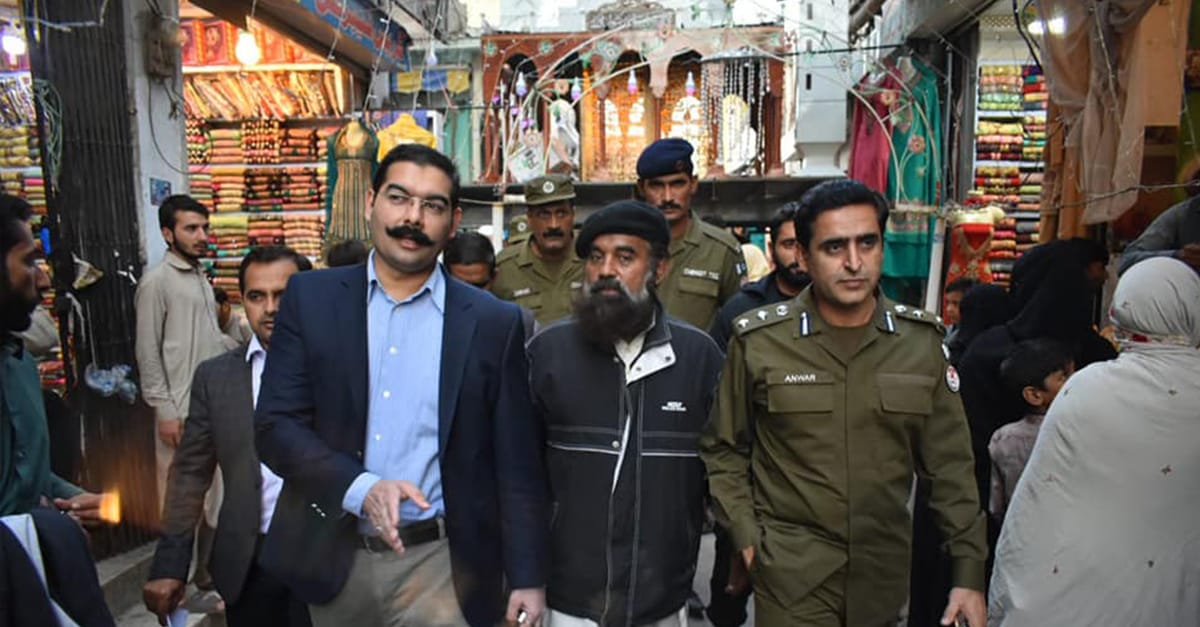 چنیوٹ ڈپٹی کمشنر سید امان انور قدوائی اور ڈی پی او چنیوٹ محمد انور کھیتران کا 12 ربیع الاول کے حوالہ سے انتظامات کا جائزہ
