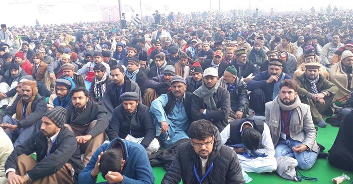 جماعت احمدیہ کا 124 واں بین الاقوامی جلسہ سالانہ قادیان کا پہلا روز، پریزیڈنٹ صدر انجمن قادیان نے لوائے احمدیت  پرچم لہرا دیا