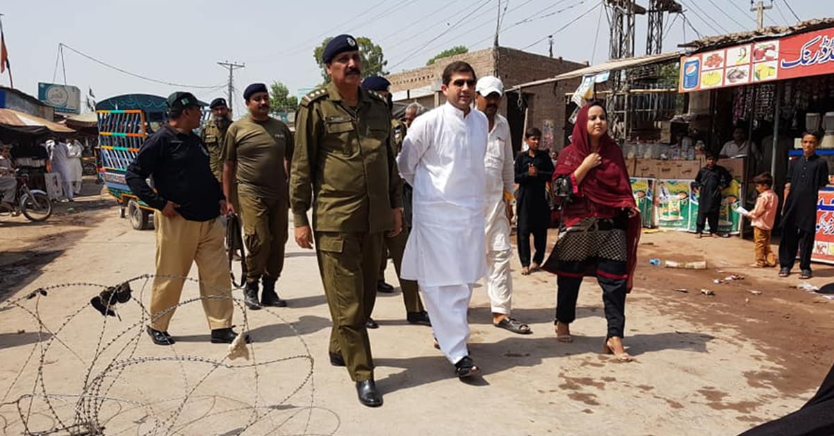 ڈپٹی کمشنر محمد خضر افضال چوہدری کا چنیوٹ اور بھوانہ میں7 محرم الحرام کے جلوسوں کے روٹس کا وزٹ