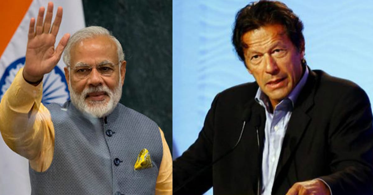 پاکستان کے وزیر اعظم عمران خان کا بھارتی ہم منصب کوخط