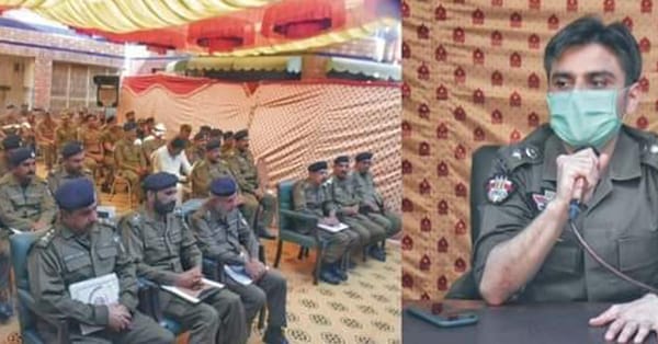 چنیوت میں ڈی پی او بلال ظفرشیخ  کی زیر صدارت اجلاس عام کا انعقاد