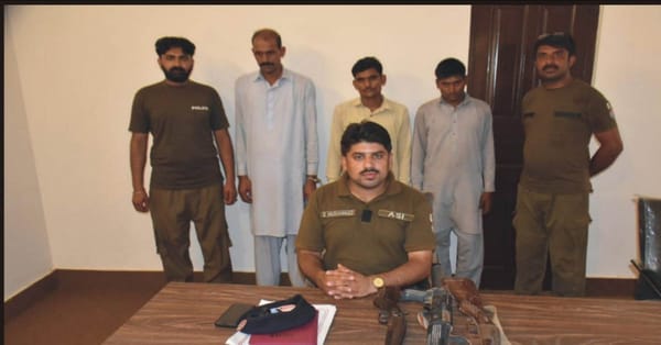چنیوٹ مٰیں نقب زنی, مویشی چوری کی وارداتوں میں مطلوب گینگ گرفتار