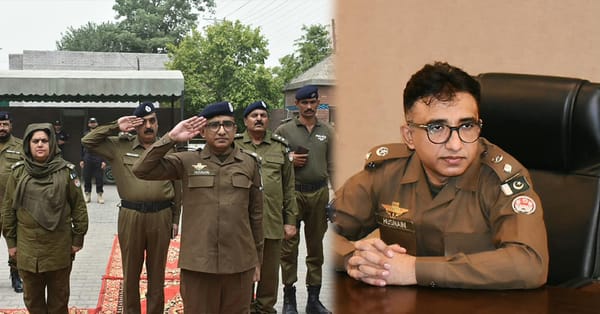 چنیوٹ: ڈی پی او سید حسنین حیدر نے اپنے عہدے کا چارج سنبھال لیا