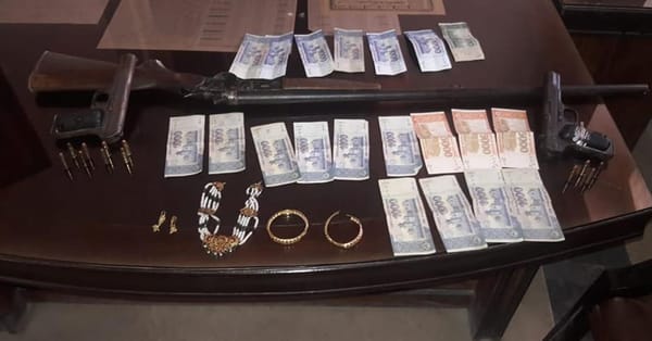 تھانہ لالیاں پولیس کی کاروائی،ڈکیت گینگ کے چار ملزمان گرفتار، ناجائز اسلحہ ، طلائی زیورات ، مال مسروقہ و نقدی برآمد