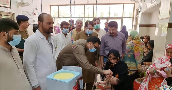 چنیوٹ میں 5 روزہ پولیو مہم کا افتتاح کر دیا گیا