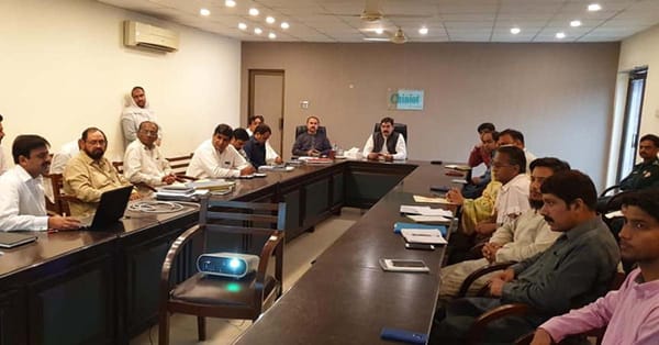 ضلع چنیوٹ میں تاحال سیلابی صورتحال نہ ہے،سیلابی صورتحال سے نمٹنے کے لیے انتظامات مکمل ہیں، ڈپٹی کمشنر