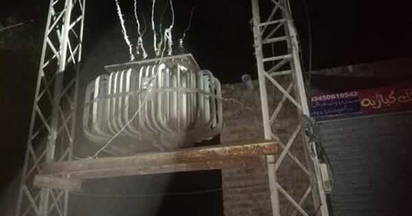 لالیاں کے علاقے شیخن کالونی شادی پور میں ٹرانسفارمر خراب